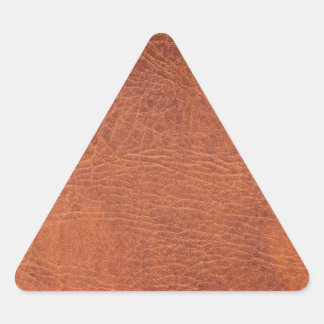 Adesivo Triangular Couro castanho
