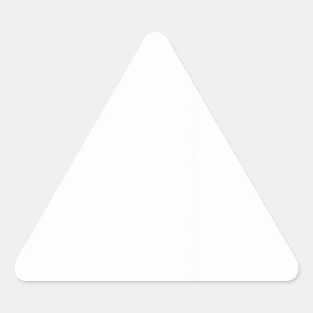 Adesivo Triangular Crie o Seu Próprio (Frente)