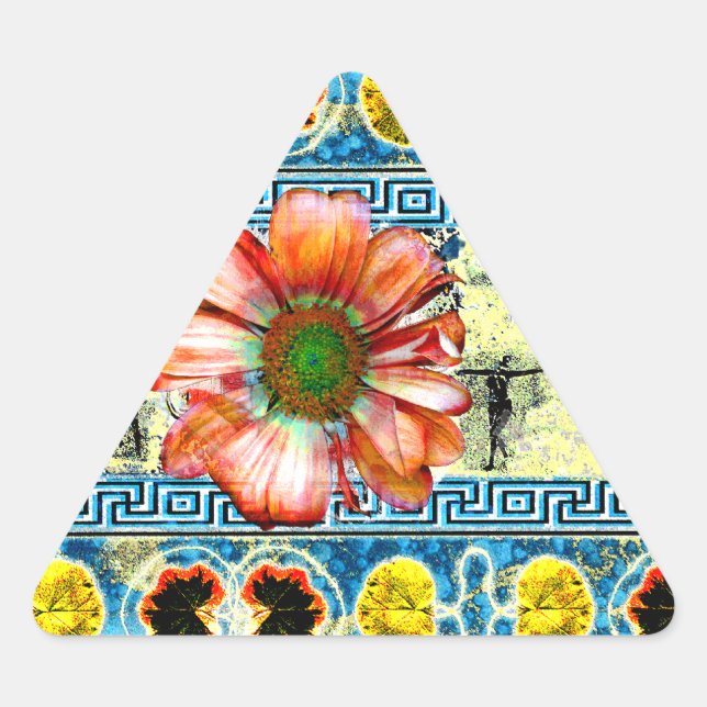 Adesivo Triangular Dança Antiga (Frente)