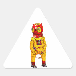 ADESIVO TRIANGULAR DEEP SEA DIVER PHONE STICKER