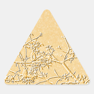 Adesivo Triangular Deus Te Abençoe!