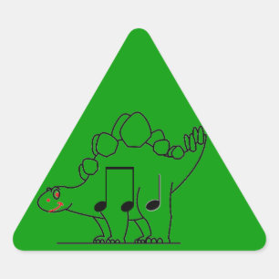 Adesivo Triangular Dinossauro IPA