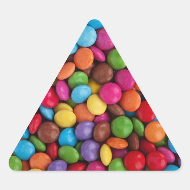 Adesivo Triangular Doces doces (Frente)
