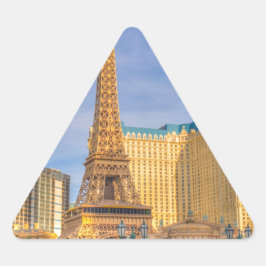 Adesivo Triangular Eiffel Tower Las Vegas Paris Limousine Nevada