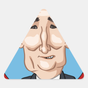 Adesivo Triangular Eleição 2016 presidencial