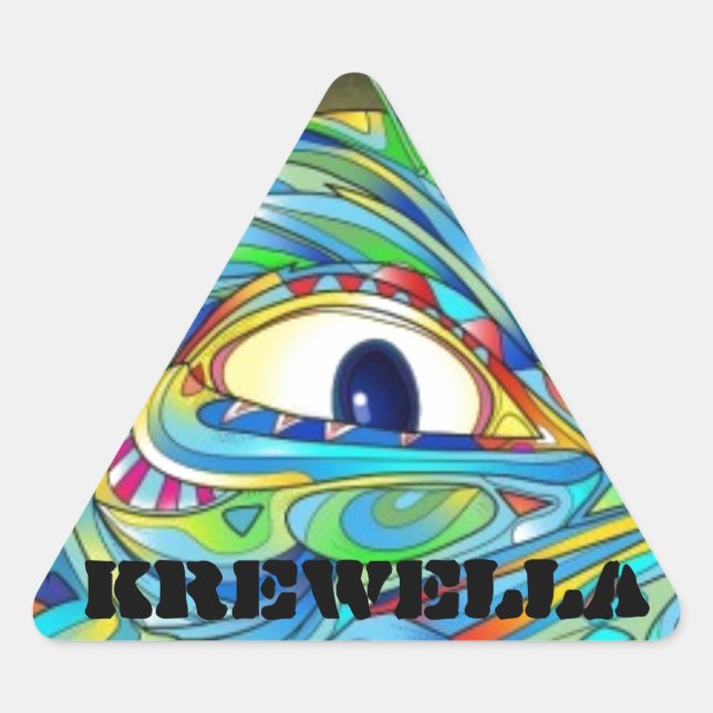 Adesivo Triangular Embalagem adesiva Illuminati (Frente)