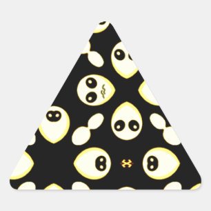 Adesivo Triangular Emoções, Smile_