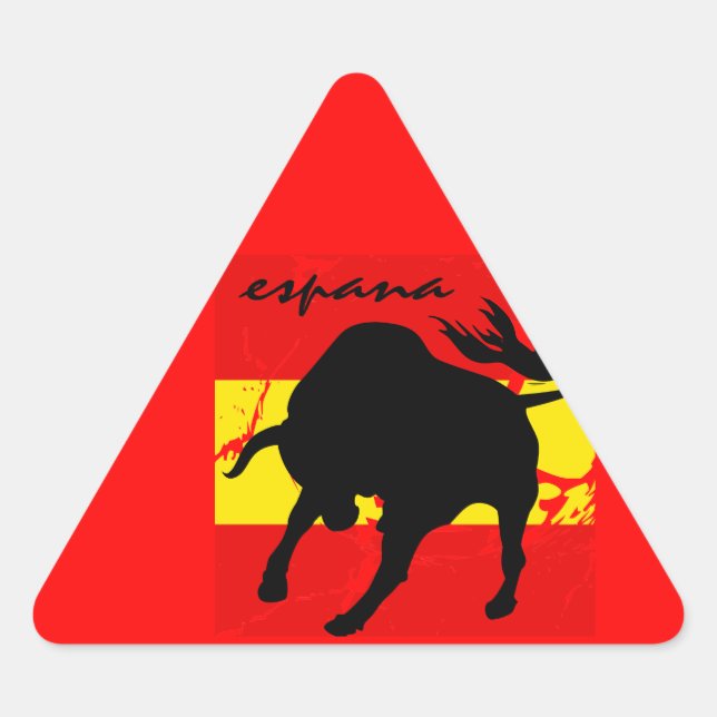 Adesivo Triangular Espana (Frente)