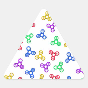 Adesivo Triangular Espinadores do Fidget