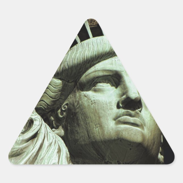 Adesivo Triangular Estado da Liberdade (Frente)