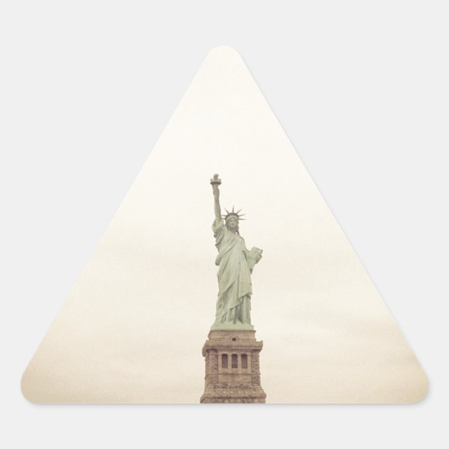 Adesivo Triangular Estátua da Liberdade (Frente)