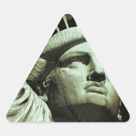 Adesivo Triangular Estátua da Liberdade