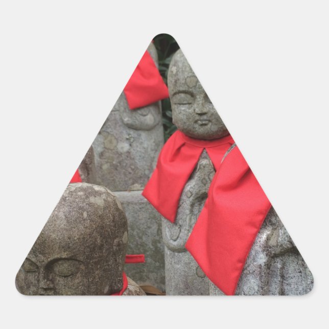 Adesivo Triangular Estilo Japonês Deity Of Children - Deity Do Guardi (Frente)