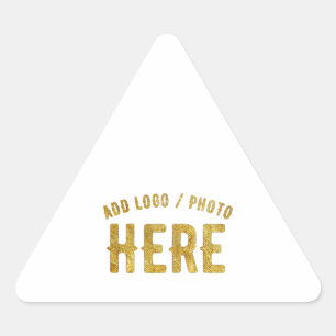 ADESIVO TRIANGULAR ESTILO MODERNO PERSONALIZÁVEL BRANCO VERIFICADO MA