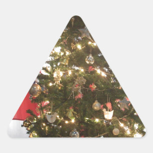 Adesivo Triangular Eu Amo O Evento Especial De Férias Do Reino Unido