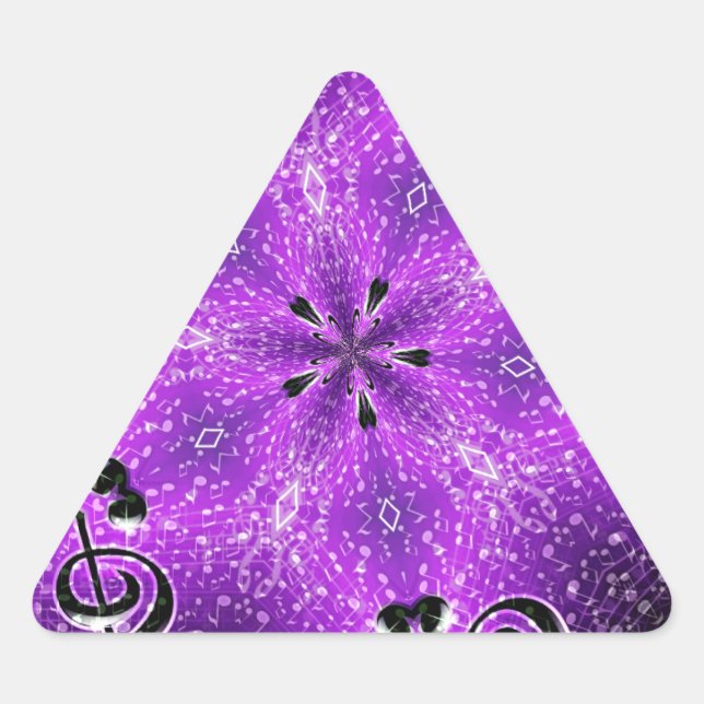 Adesivo Triangular Eu Rock, Você Rock! (Frente)