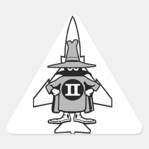 Adesivo Triangular F-4 Spook Fantasma