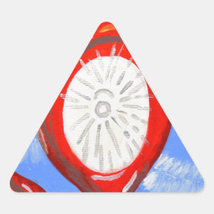 Adesivo Triangular Feliz Natal