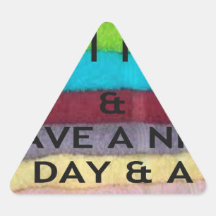 Adesivo Triangular Fresco e limpo: burst de cor para um novo começo