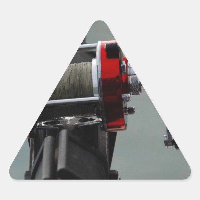 Adesivo Triangular Fuga da pesca (Frente)