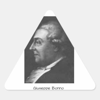 Adesivo Triangular Giuseppe Bonno