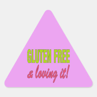 Adesivo Triangular Gluten Free & Lovit! Doença Celular
