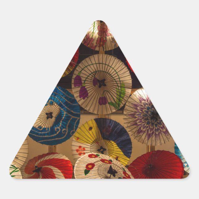 Adesivo Triangular Guarda-chuvas Japonês (Frente)