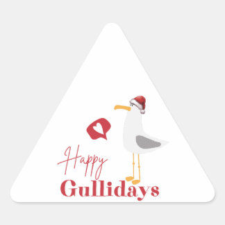 Adesivo Triangular Gullidays Sticker