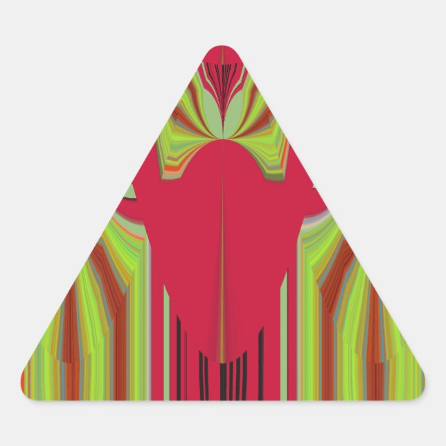 Adesivo Triangular Hakuna Matata design (Frente)