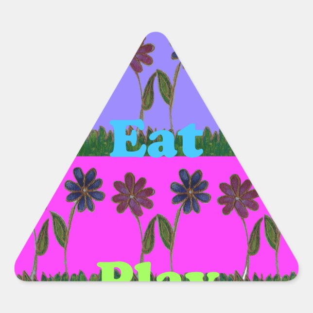 Adesivo Triangular Hakuna Matata Love Play.png (Frente)