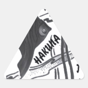 Adesivo Triangular Hakuna Matata Peixe Grande.png