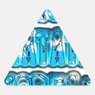 Adesivo Triangular Hakuna Matata South Korea Art Impressão/Graphic