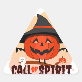 Adesivo Triangular Halloween Call of Spirit