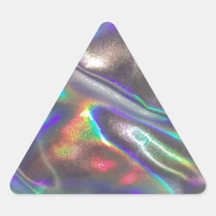 Adesivo Triangular holográfico