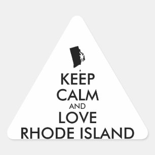 Adesivo Triangular ILHA DO LOVE RHODE E CALMA DE MANUTENÇÃO persona