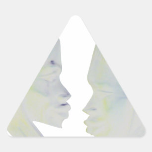 Adesivo Triangular Impressão africano Hakuna Matata Design