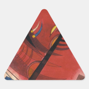 Adesivo Triangular Inner Simmering Abstrato Painting