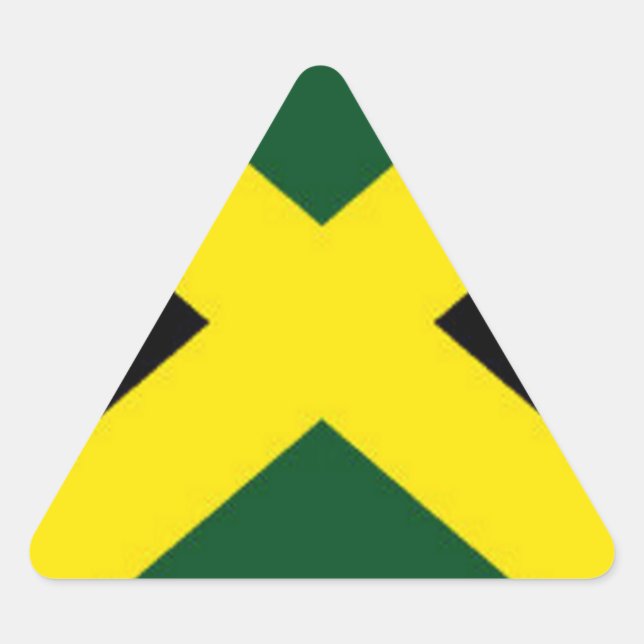 Adesivo Triangular Jamaica (Frente)