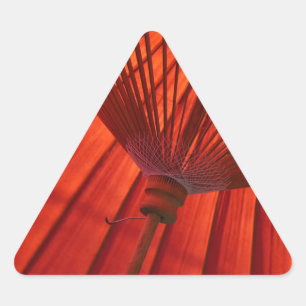 Adesivo Triangular Japão Umbrella Tea K Bangasa White