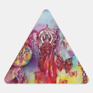 ADESIVO TRIANGULAR JARDIM DAS SOMBAS PERDIDAS, DA FAERY E DAS BORBOLH