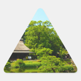 Adesivo Triangular Jardim do Japão