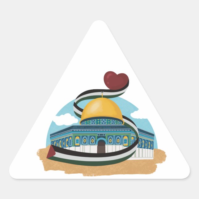 Adesivo Triangular Junte-se hoje ao movimento pela justiça e solidari (Frente)