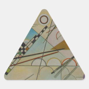 Adesivo Triangular Kandinsky Composição VIII