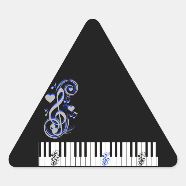 Adesivo Triangular Key's Lof Love_ (Frente)
