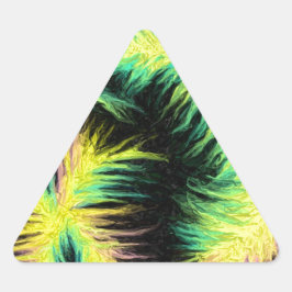 Adesivo Triangular Luz como Design de pena