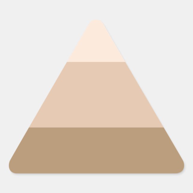 Adesivo Triangular Mambre Castanho Strike (Frente)