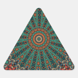 Adesivo Triangular Mandala Decorativa