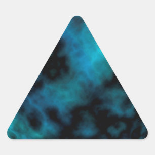 Adesivo Triangular Marble Azul Faux Cósmico