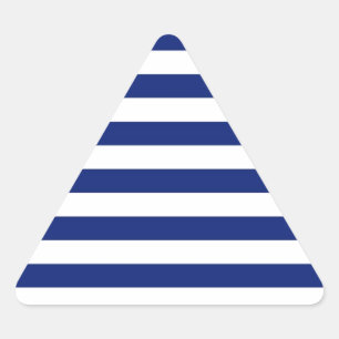 Adesivo Triangular Marinho Stripes Decor Náutico