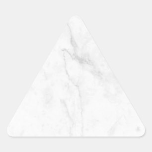 Adesivo Triangular Mármore Branco
